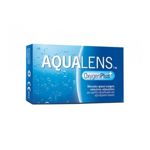 Φακοί Επαφής Aqualens Oxygen Plus 3pack Μυωπίας – Υπερμετρωπίας Μηνιαίοι 