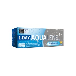 Φακοί Επαφής Aqualens Refresh 1 DAY Μυωπίας-Υπερμετρωπίας Ημερήσιοι 30p+10p Δώρο